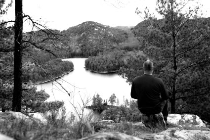 Recreating Franklin Carmicheal's 1934 Photo over Grace Lake Recreating Franklin Carmicheal's 1934 Photo over Grace Lake